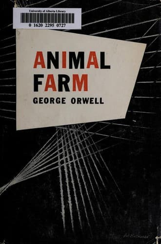 Animal Farm by George Orwell — book cover