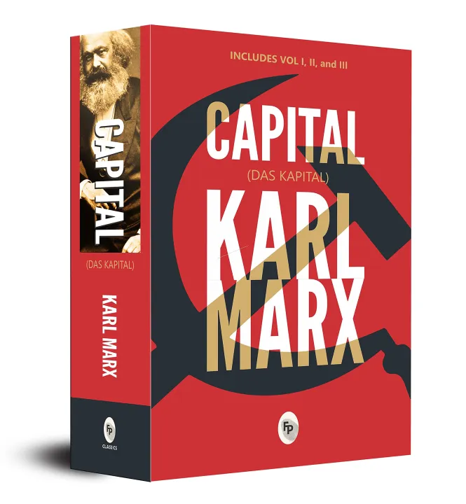 Capital (Das Capital): Includes Vol.1,2,3 by Karl Marx — book cover