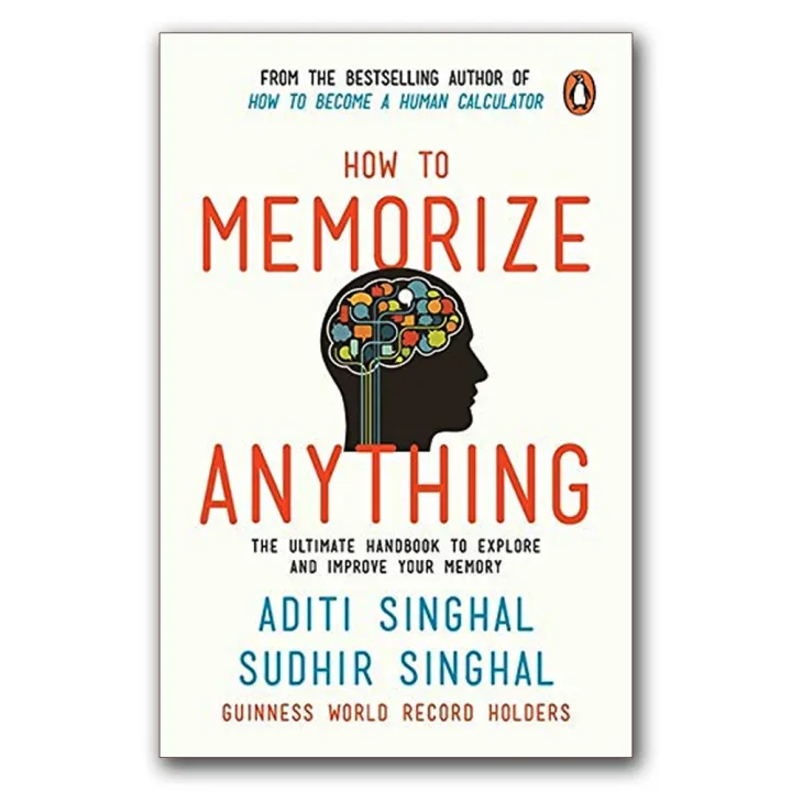 How to Memorize Anything: The Ultimate Handbook to Enlighten and Improve Your Memory by Aditi Singhal & Sudhir Singhal — book cover