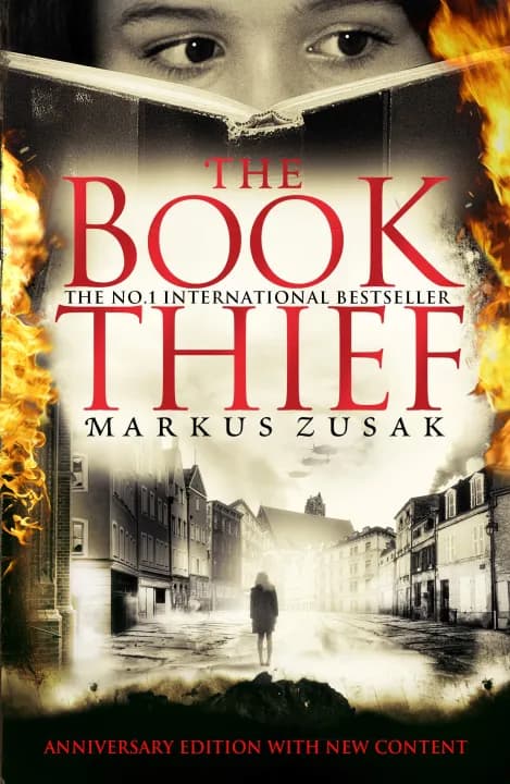 The Book Thief by Markus Zusak — book cover