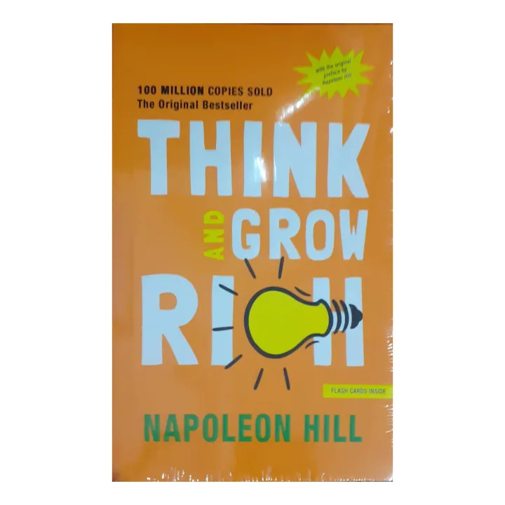 Think And Grow Rich by Napoleon Hill — book cover