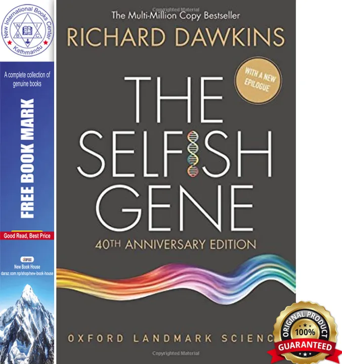 The Selfish Gene by Richard Dawkins — book cover