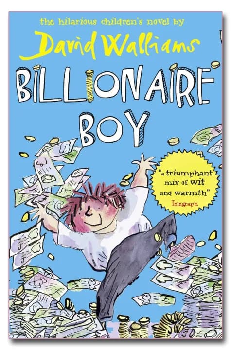 Billionaire Boy by David Walliams — book cover