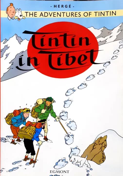 Tintin In Tibet by Herge — book cover