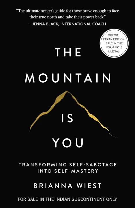 The Mountain Is You by Brianna Wiest — book cover