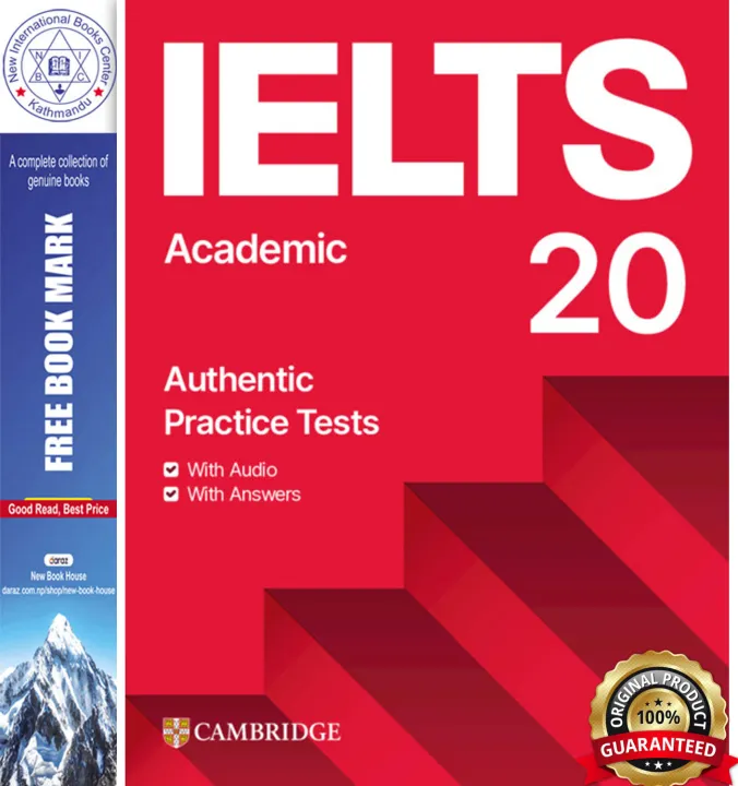 IELTS 20 Practice Test Academic Student's Book with Answers with Digital Pack by Unknown — book cover