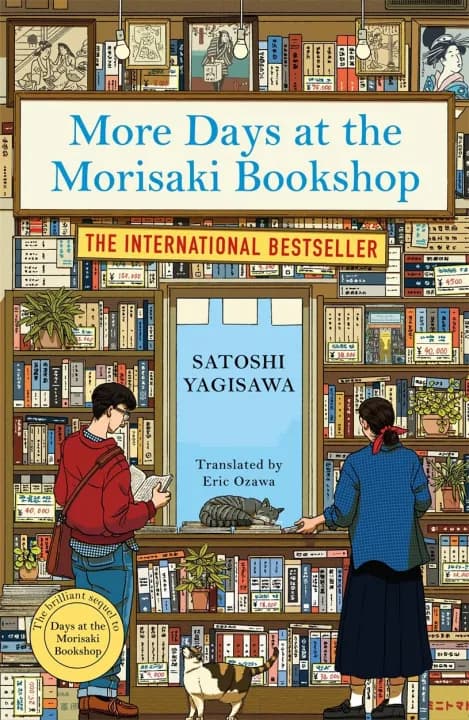 More Days at the Morisaki Bookshop by Satoshi Yagisawa — book cover