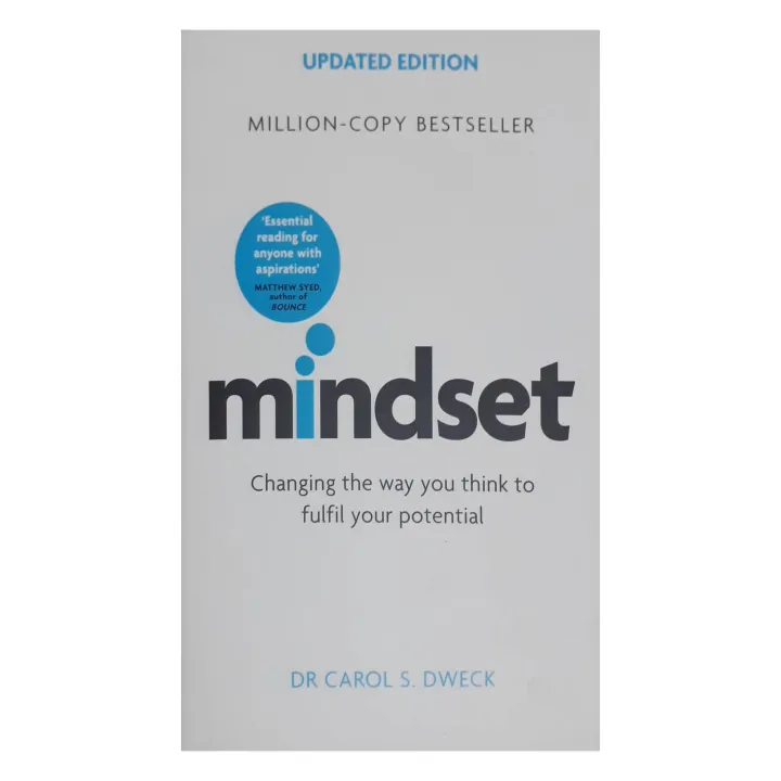 Mindset by Dr Carol S. Dweck — book cover