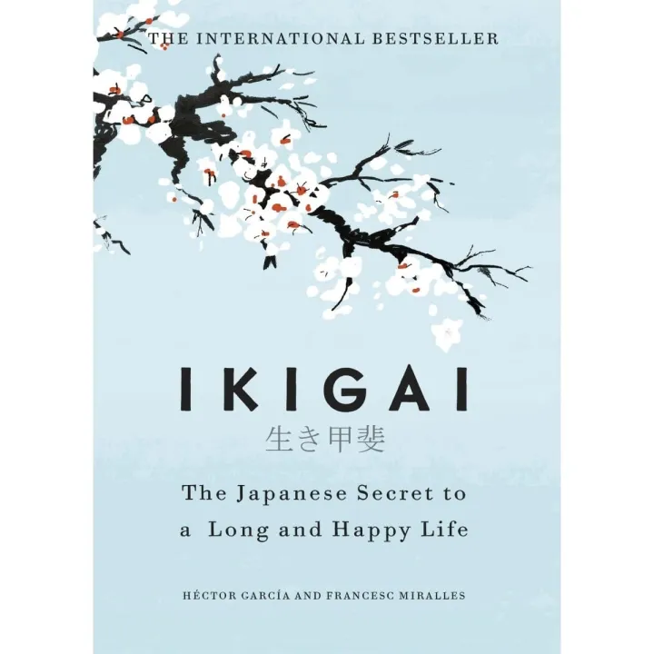 Ikigai: The Japanese Secret to A Long and Happy Life by Héctor García & Francesc Miralles — book cover