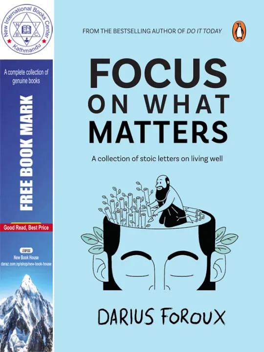 Focus on What Matters by Darius Foroux — book cover