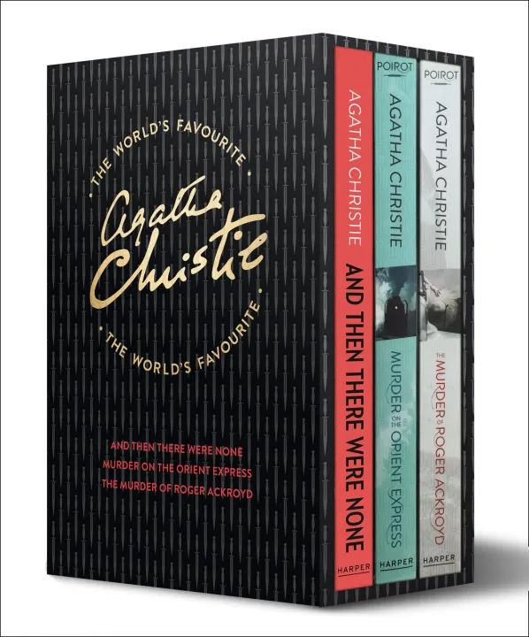 The World's Favourite: And Then There Were None, Murder on the Orient Express, The Murder of Roger Ackroyd by Agatha Christie — book cover