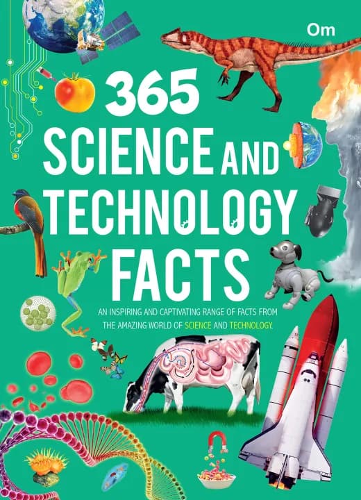365 Science and Technology Facts Book for Kids by Unknown — book cover