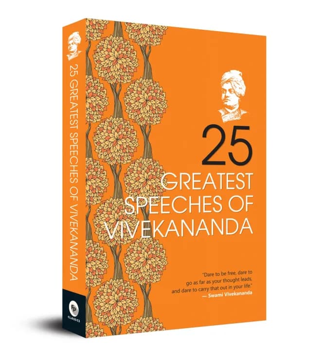25 Greatest Speeches Of Vivekananda by Swami Vivekananda — book cover