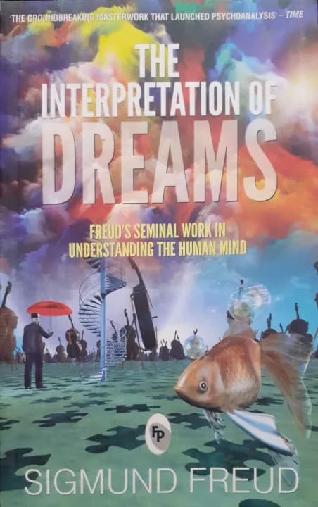 The Interpretation Of Dreams by Sigmund Freud — book cover