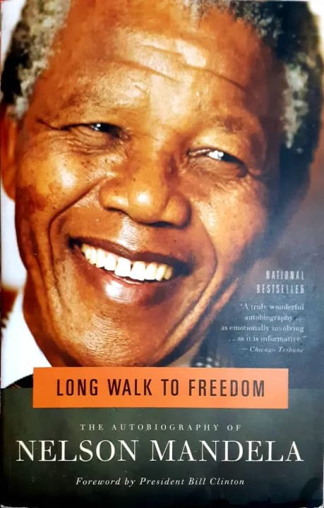 Long Walk To Freedom by Nelson Mandela — book cover