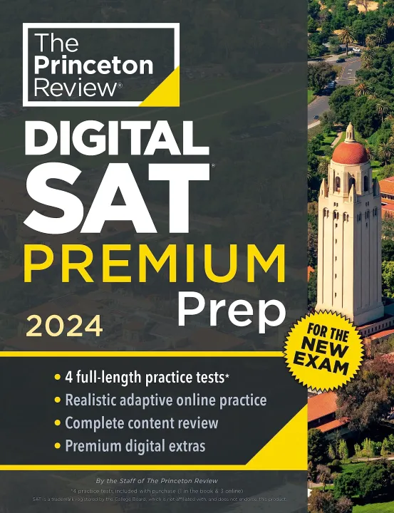 The Princeton Review Digital SAT Premium Prep 2024 by Unknown — book cover