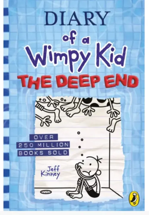 Diary of a Wimpy Kid: The Deep End by Jeff Kinney — book cover