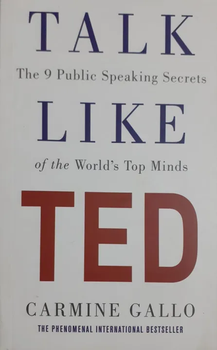 Talk Like Ted by Carmine Gallo — book cover