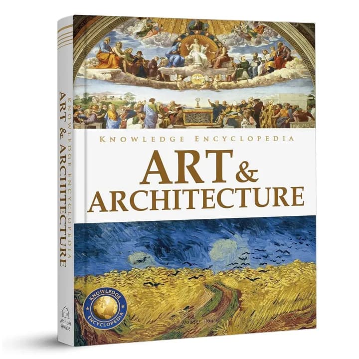 Knowledge Encyclopedia Art And Architecture by Wonder House Books — book cover