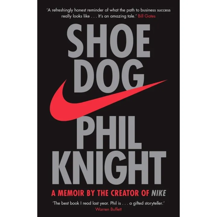 Shoe Dog: A Memoir by the Creator of NIKE by Phil Knight — book cover