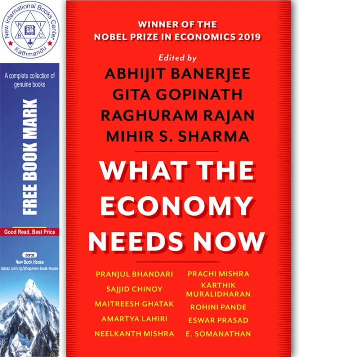 What The Economy Needs Now by Gita Gopinath & Abhijit Banerjee — book cover