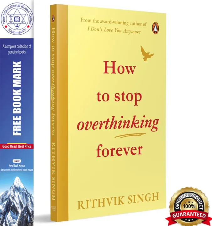 How To Stop Overthinking Forever: A Life-Changing Book by Rithvik Singh — book cover