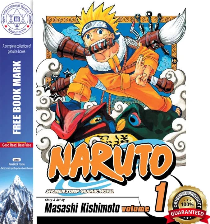 Naruto, Volume 1 by Masashi Kishimoto — book cover