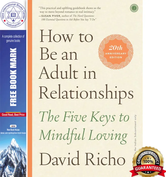 How to Be an Adult in Relationships: The Five Keys to Mindful Loving by David Richo — book cover
