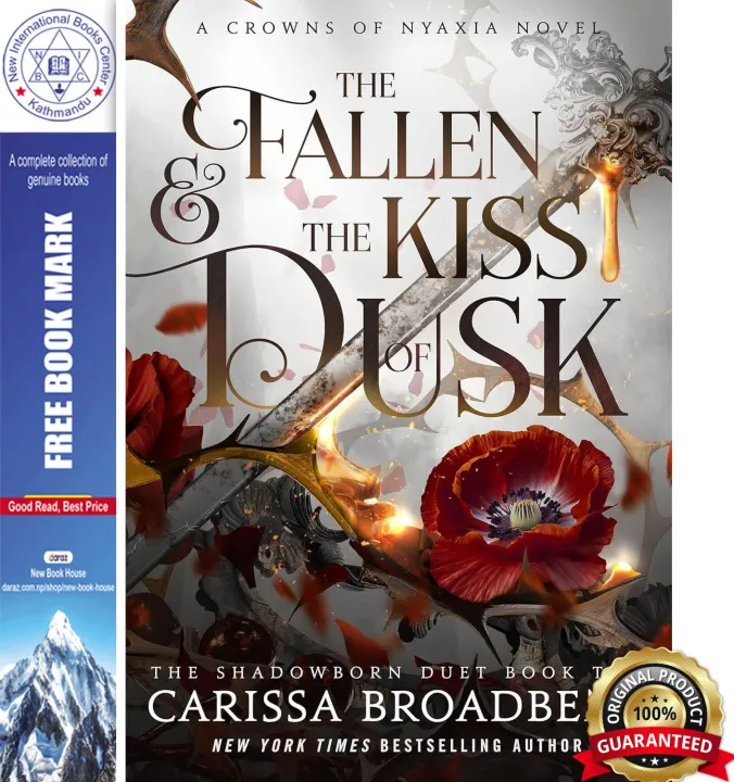 The Fallen and the Kiss of Dusk by Carissa Broadbent — book cover
