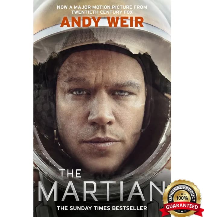 The Martian by Andy Weir — book cover