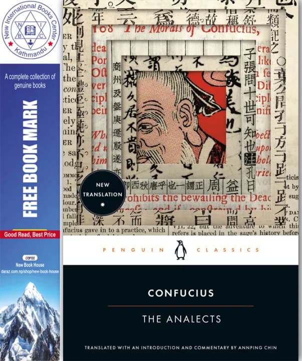 The Analects by Confucius — book cover