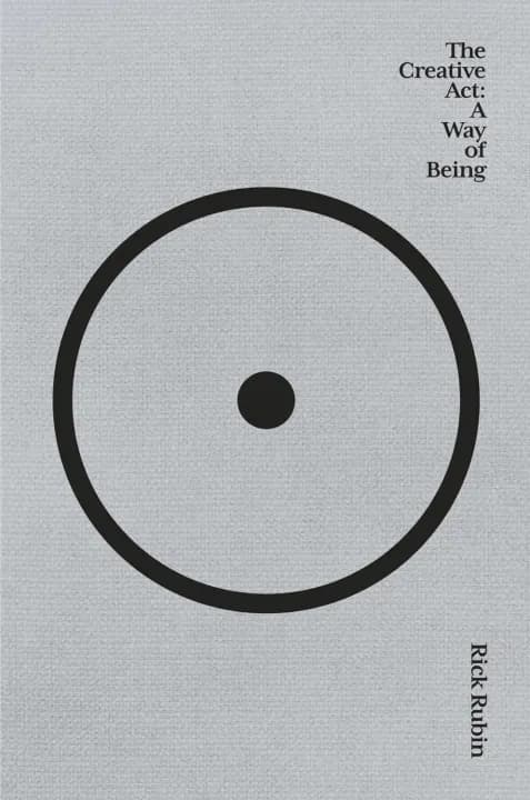 The Creative Act : A Way of Being by Rick Rubin — book cover