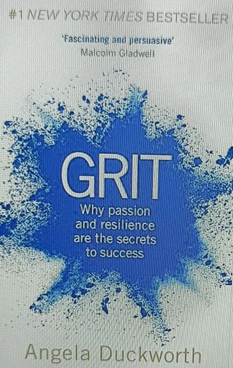 Grit: The Power of Passion and Perseverance by Angela Duckworth — book cover