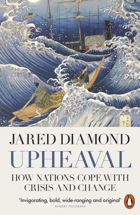 Upheaval: How Nations Cope with Crisis and Change by Jared Diamond — book cover