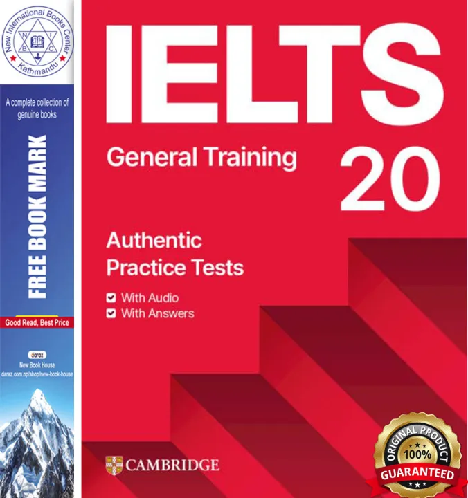 IELTS 20 Practice Test General Training Student's Book with Answers with Digital Pack by Unknown — book cover