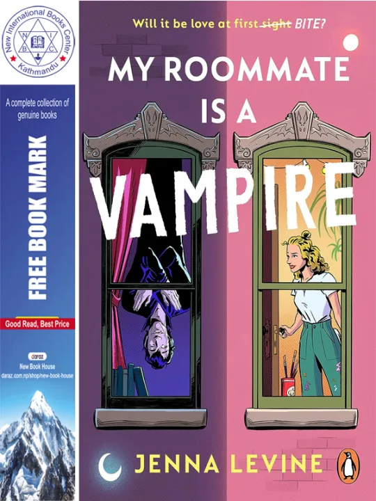 My Roommate is a Vampire by Jenna Levine — book cover