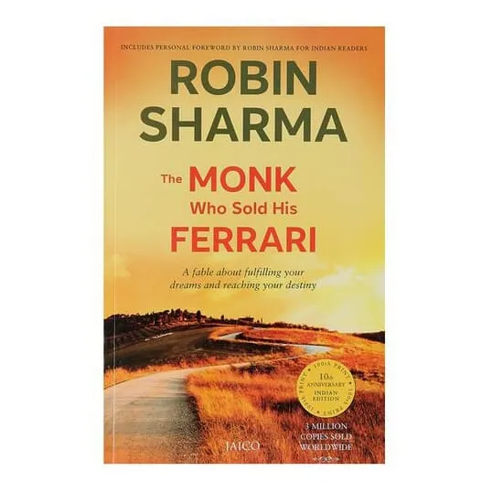 The Monk Who Sold His Ferrari by Robin Sharma — book cover
