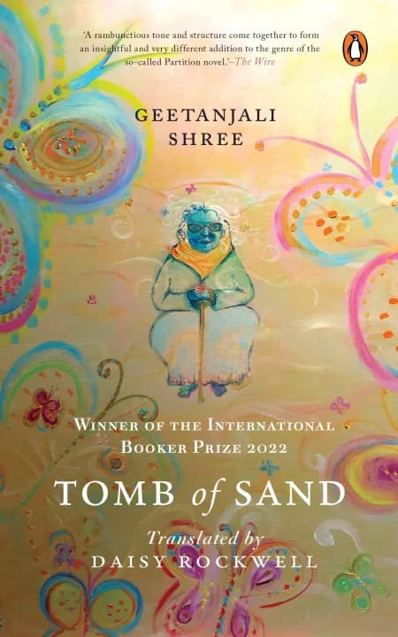 Tomb of Sand by Geetanjali Shree — book cover