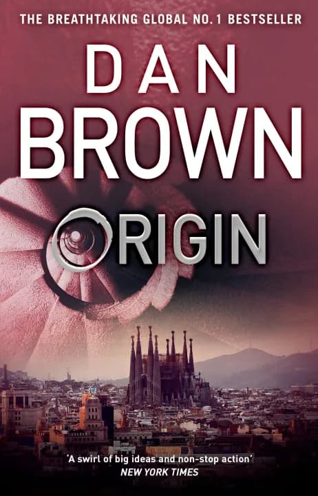 Origin by Dan Brown — book cover