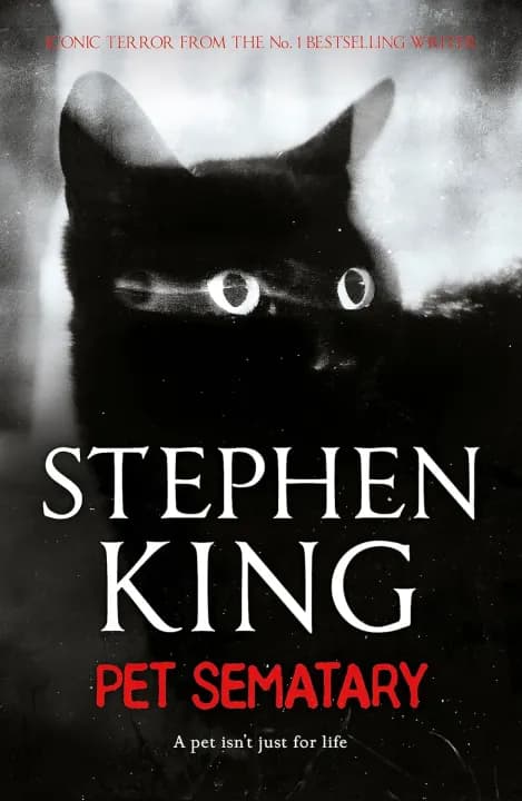 Pet Sematary by Stephen King — book cover