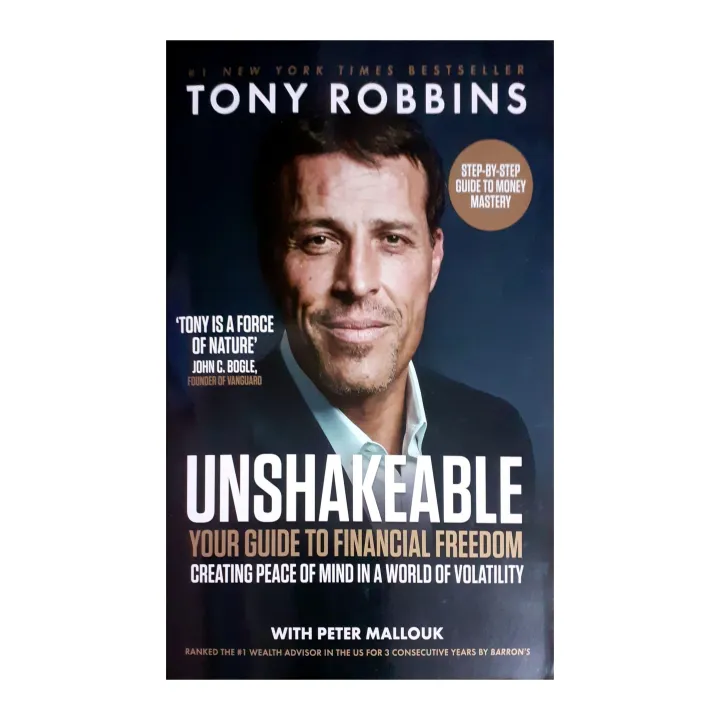 Unshakeable by Tony Robbins — book cover