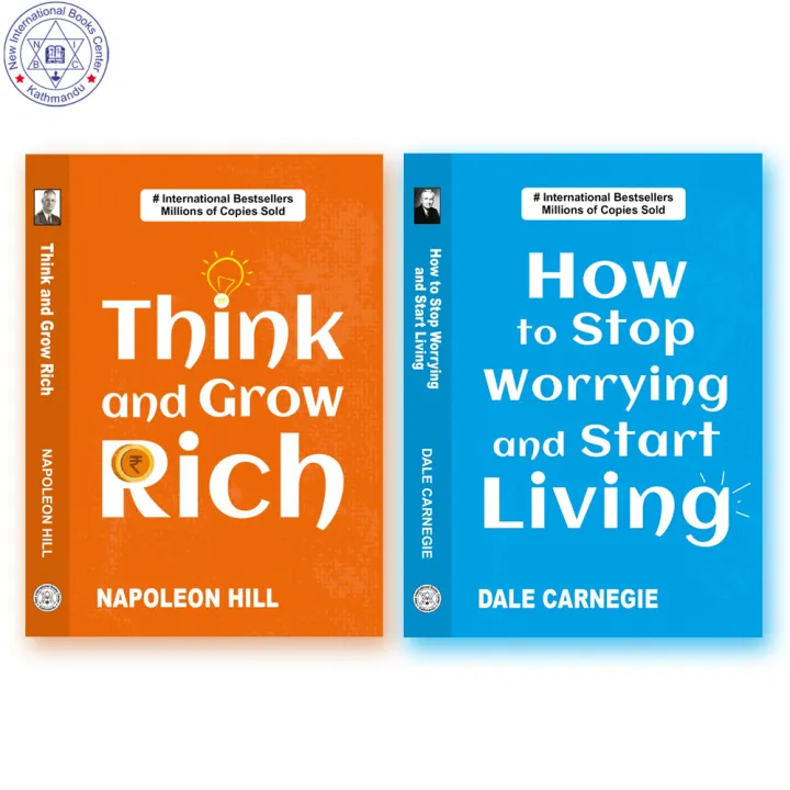 New International Books Center Buy 1 Get 1 : Think And Grow Rich & How To Stop Worrying And Start Living by Unknown — book cover