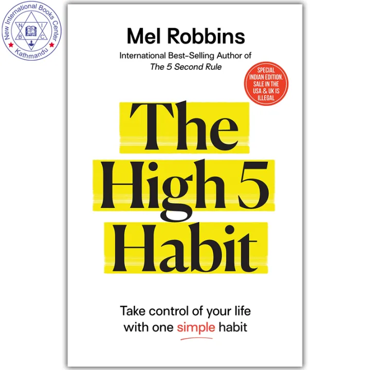 The High 5 Habit: Take Control of Your Life with One Simple Habit by Mel Robbins — book cover