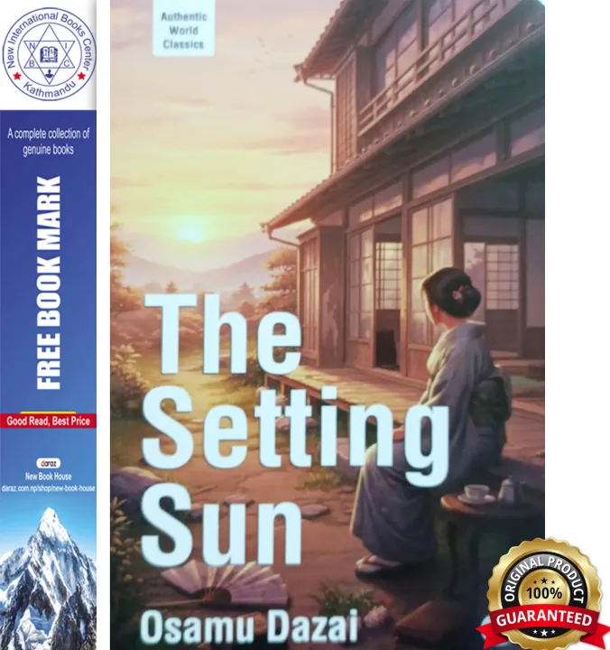 The Setting Sun by Osamu Dazai — book cover