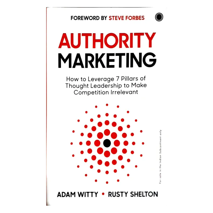 Authority Marketing by Adam Witty And Rusty Shelton — book cover