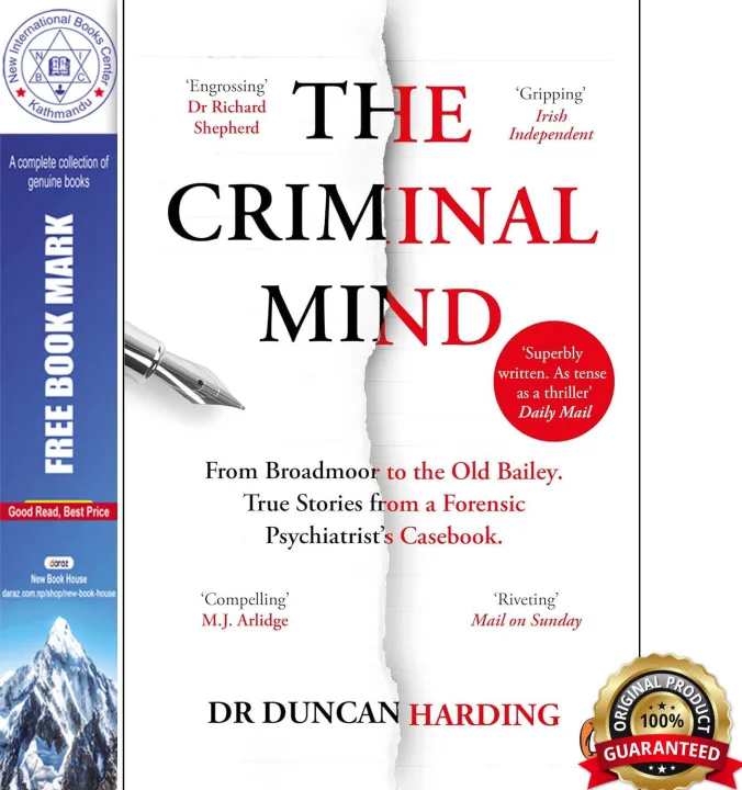 The Criminal Mind by Dr Duncan Harding — book cover