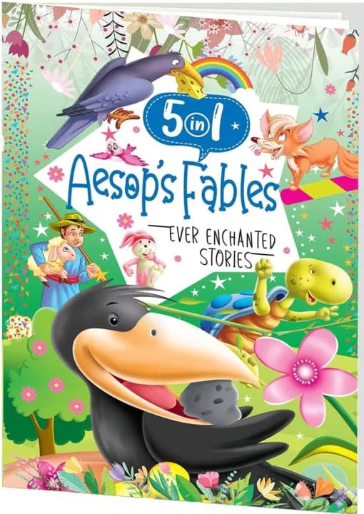 5 In 1 Aesop's Fables (Book 2) - A Captivating Compilation of Timeless Fables : Ever Enchanted Stories by Unknown — book cover