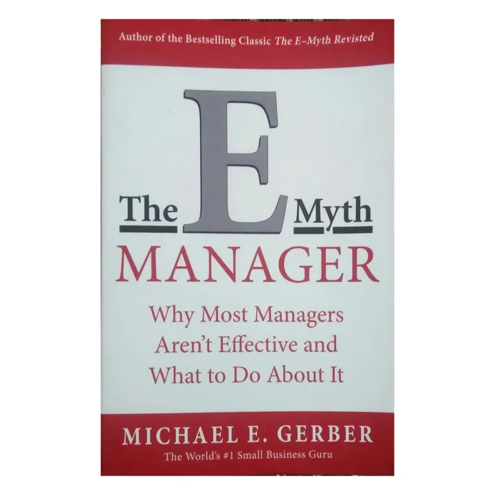 The E Myth Manager by Michael E. Gerber — book cover