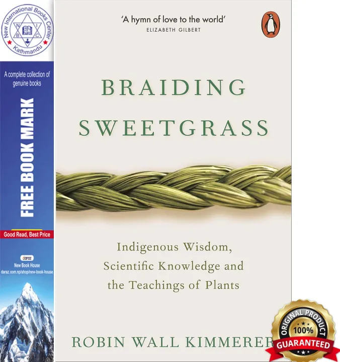 Braiding Sweetgrass by Robin Wall Kimmerer — book cover