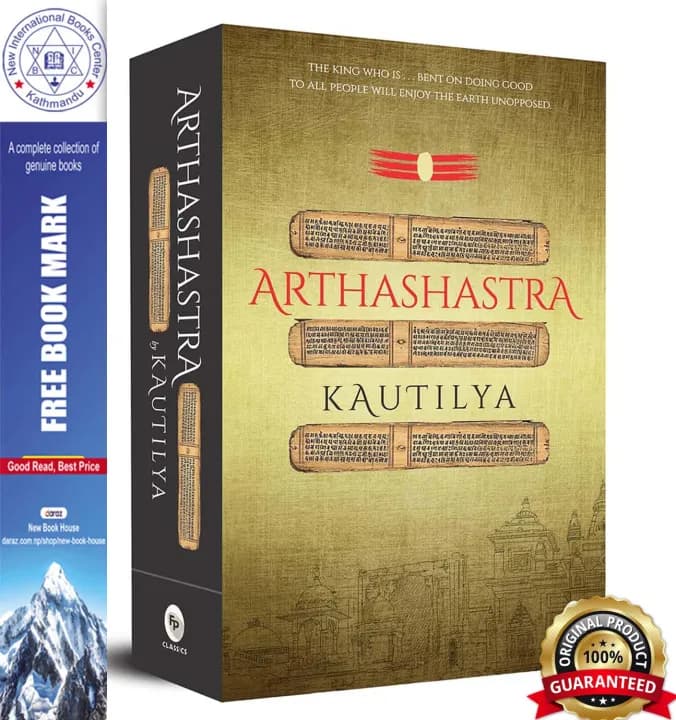 Arthashastra by Kautilya - A Masterpiece On Economic Policies | Ancient Indian Political Philosophy | Hindu Spiritual Wisdom | Timeless Teachings | Practical Guidance — book cover